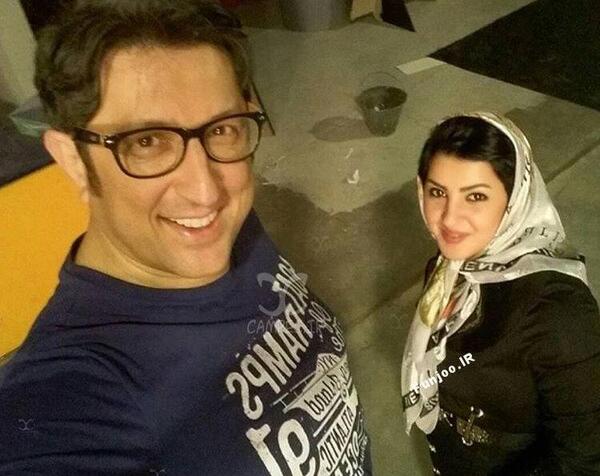 عکس شهاب عباسی و همسرش