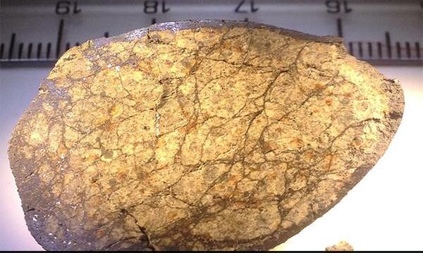 عکس یک شهاب سنگ