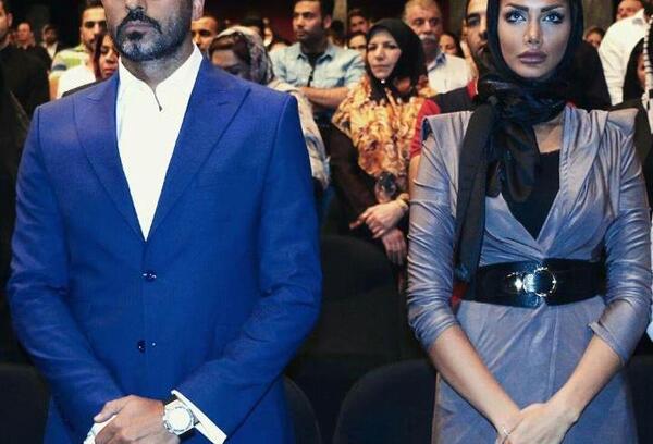 عکس صبا تاجیک و همسرش