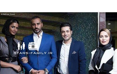 عکس صبا تاجیک و همسرش