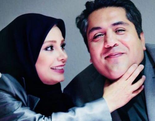 عکس خانم صبا راد و همسرش