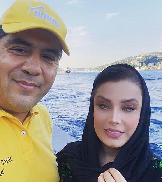 عکس صبا راد و همسرش در ترکیه