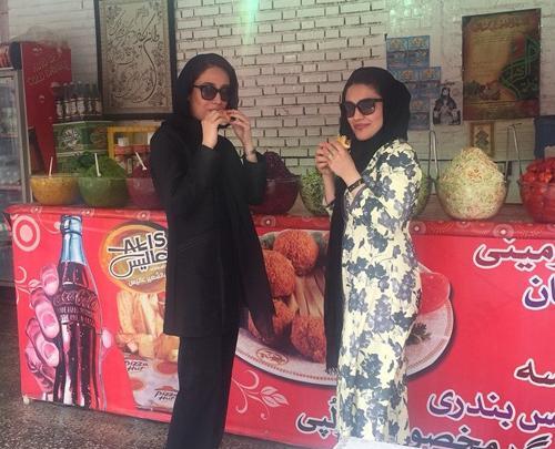 عکس صبا سهیلی و همسرش