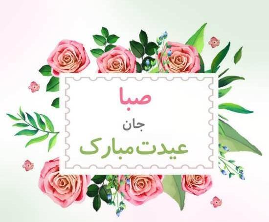 عکس گل صبا
