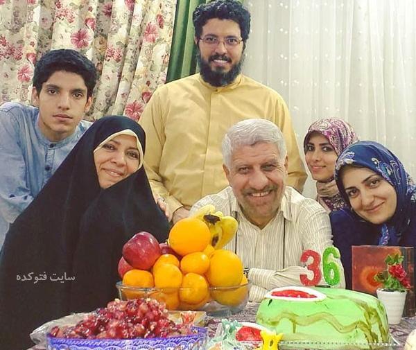 عکس فرزندان صادق آهنگران