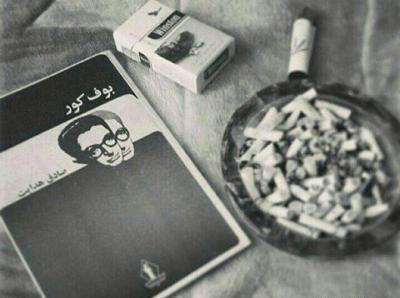 عکس صادق هدایت بوف کور