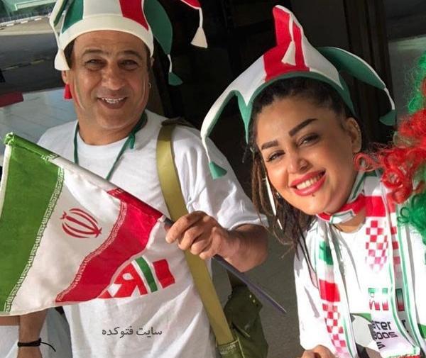 عکس صدف راستاد دختر رامین راستاد