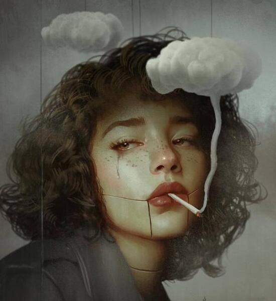 زیباترین عکس دختر غمگین