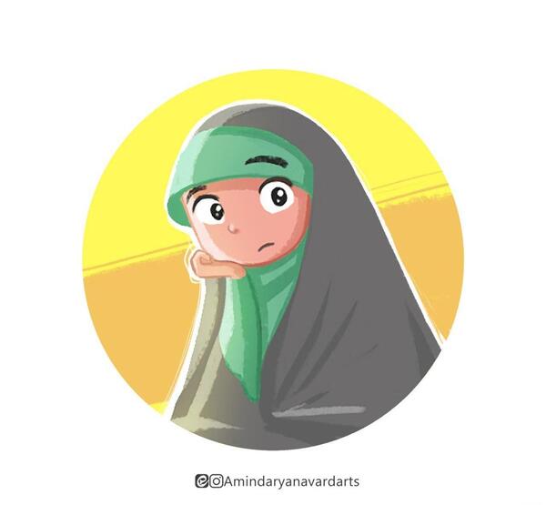 عکس دخترانه فانتزی باحجاب