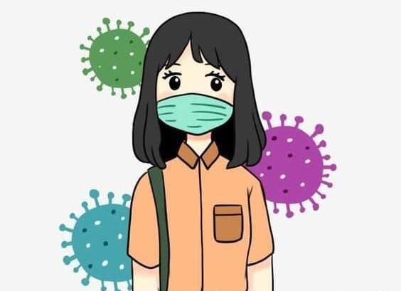 عکس دخترانه فانتزی با ماسک