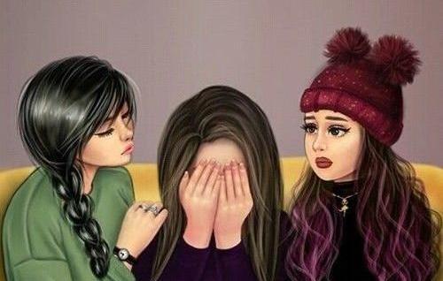 عکس فانتزی دخترانه چهار نفره برای پروفایل
