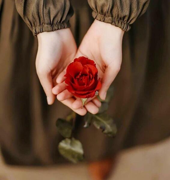 عکس دخترانه فانتزی گل