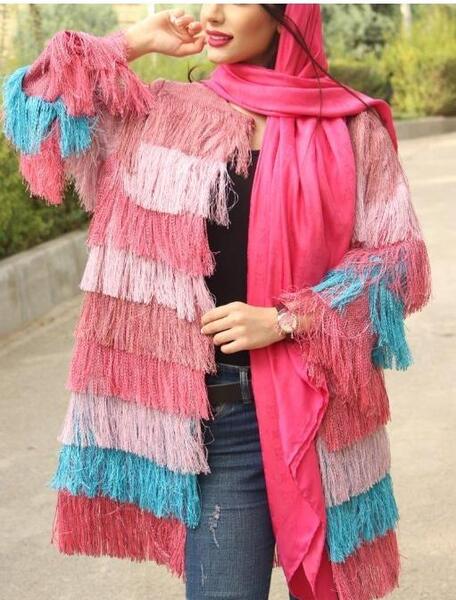 عکس مانتو ریش بابا