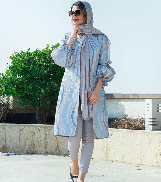 عکس مانتو ژاکارد
