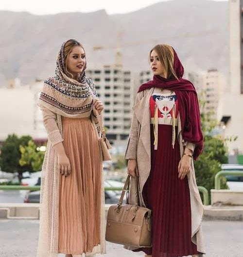 عکس مانتو ساحلی