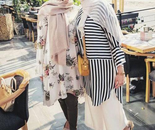 عکس مانتو ساحلی