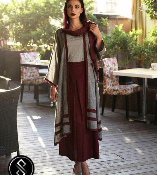 عکس مانتو ساحلی