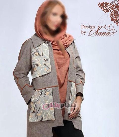 عکس مانتو غیر قرینه