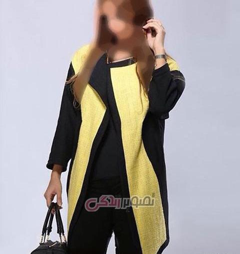 عکس مانتو غیر قرینه