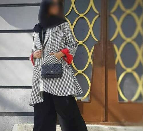 عکس مانتو و شلوار گشاد