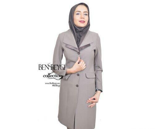 عکس مانتو یقه آمریکایی