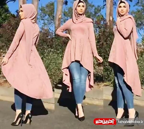 عکس مدل مانتو جدید حریر بلند
