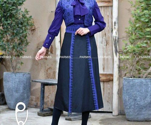 عکس مدل مانتو جدید رنگ سال ۹۹