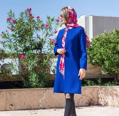 عکس مدل مانتو جدید رنگ سال ۹۹