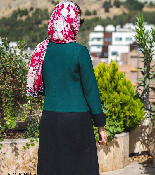 عکس مدل مانتو جدید کله غازی