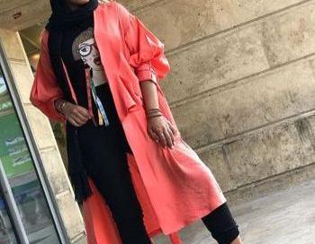 عکس مانتو قرمز جدید
