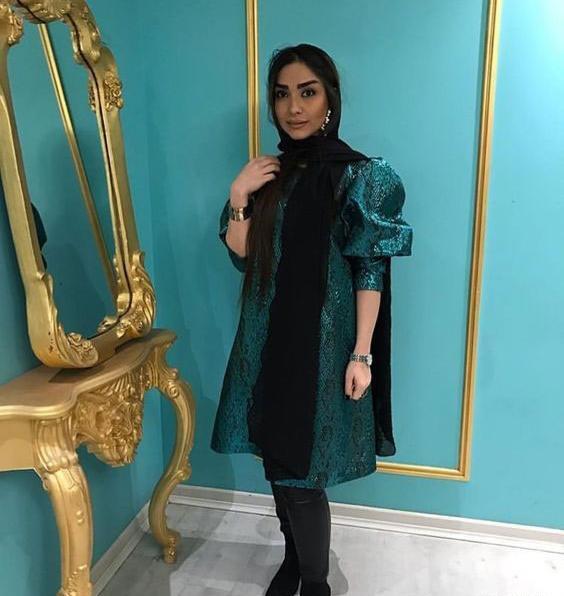 عکس مانتو جلو باز کوتاه