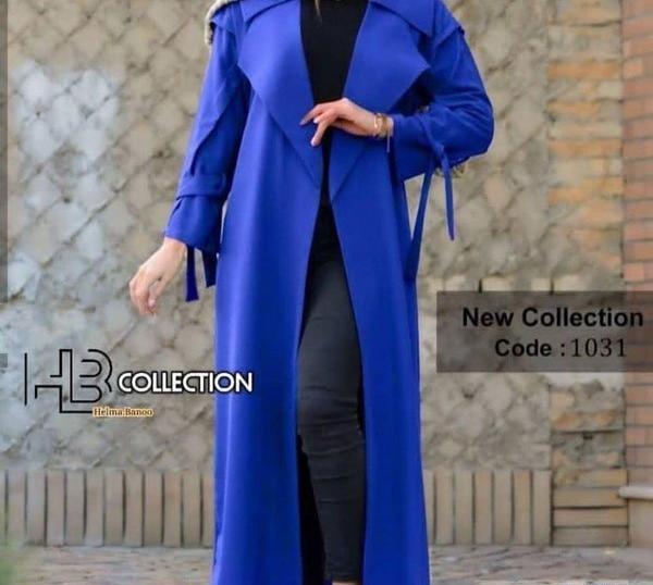 عکس مانتو جلو باز ابی