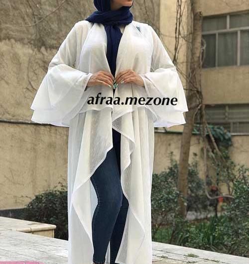 عکس مانتوی جلو باز جدید