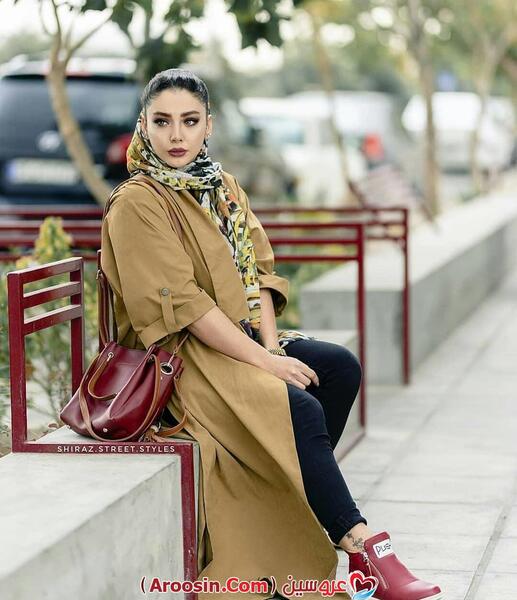 عکس مدل مانتو جلو باز زمستانی