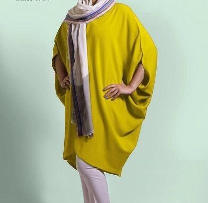 عکس مانتو پانچ دخترانه جدید