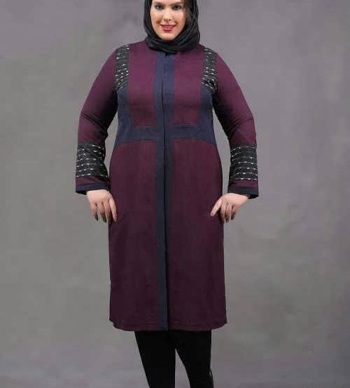 عکس مانتو دخترانه چاق