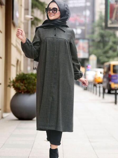 عکس مانتو دخترانه با حجاب