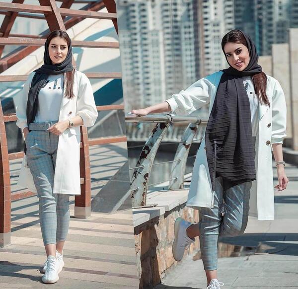 عکس مانتو اسپرت دخترانه جدید