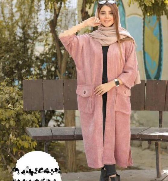 عکس مانتو مخمل اسپرت