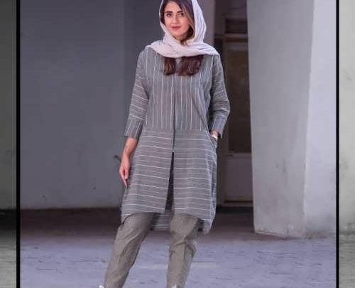 عکس مانتو اسپرت نوک مدادی