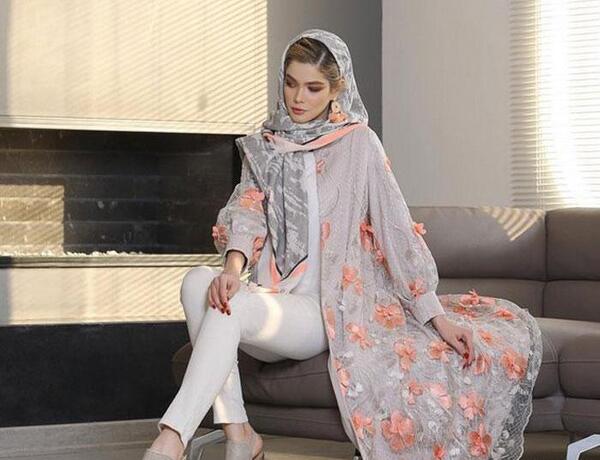 عکس مدل مانتو جدید دخترانه با پارچه حریر