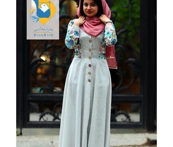 عکس مدل جدید مانتو پیراهنی دخترانه