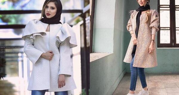 عکس مدل مانتو جدید دخترانه تهرانی