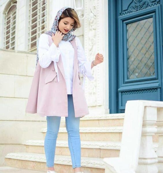 عکس مدل مانتو جدید دخترانه خوشگل