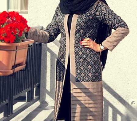 عکس جدید مانتو دخترانه زمستانی