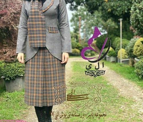 عکس مانتو کتی با دامن