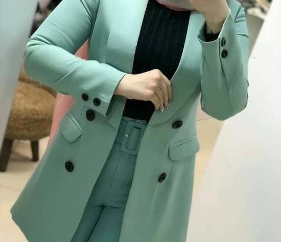عکس مانتو کتی سبز