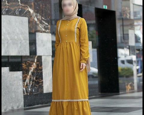 عکس مانتو بلند با کفش اسپرت