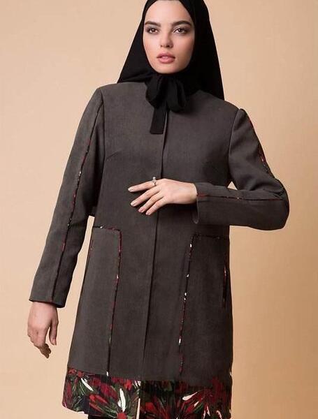 عکس مانتو بلند حجاب