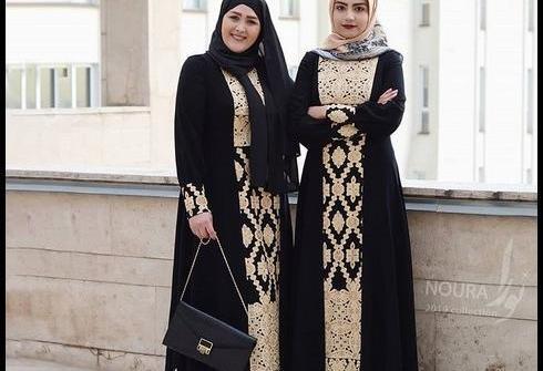 عکس مانتو بلند زیر زانو